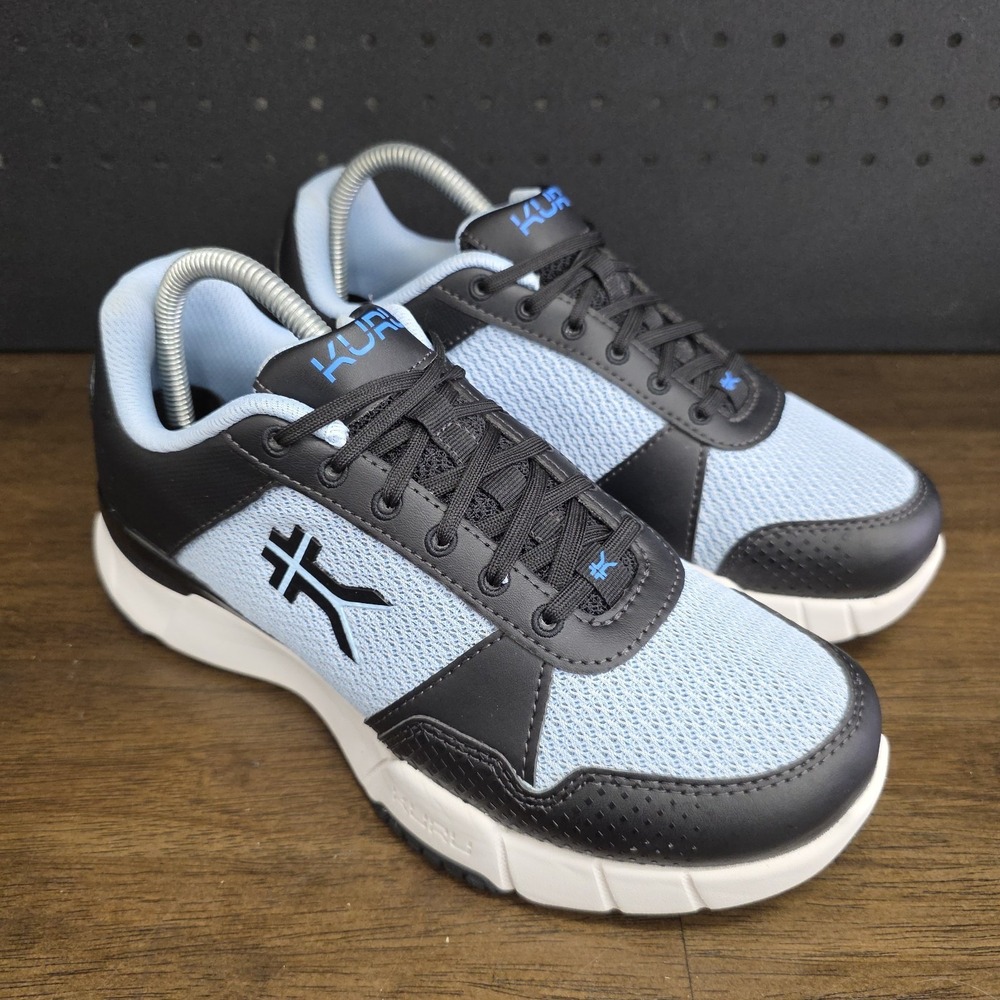 KURU‎ Shoes Womens Size 9W Blue Black Mesh KURUCLOUD Walking Sneakers 20720885